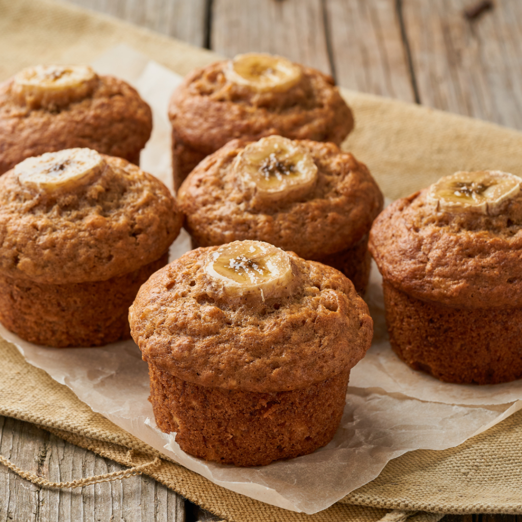 Yogurt Banana Oat Muffin